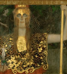 Gustav Klimt - pallas athene