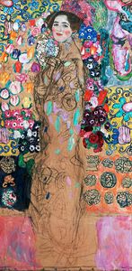 Gustav Klimt - Portrait of a Lady, unfinished