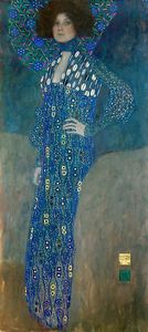 Gustav Klimt - Portrait of Emilie Floge