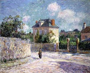 Gustave Loiseau - the small bourgeois house