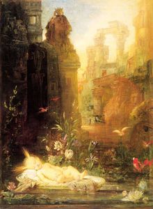 Gustave Moreau - young moses