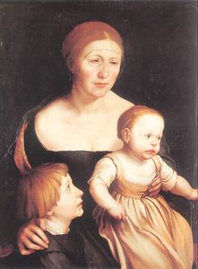 Hans Holbein The Younger - artists family