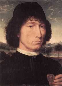 Hans Memling - Portrait of a Man with a Roman Coin