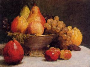 Henri Fantin Latour - Bowl of Fruit