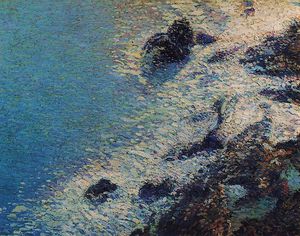 Henri Jean Guillaume Martin - The Sea and Rocks