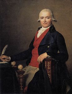 Jacques Louis David - Portrait of Gaspar Mayer