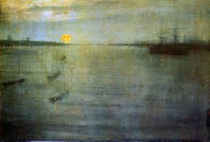 James Abbott Mcneill Whistler - nocturn sun
