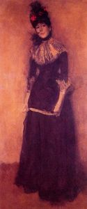 James Abbott Mcneill Whistler - Rose et argent La Jolie Mutine