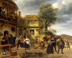 Jan Havicksz Steen - peasants