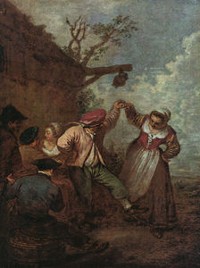 Jean Antoine Watteau - peasant dance