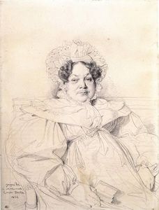 Jean Auguste Dominique Ingres - madame louis francois bertin