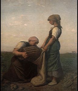 Jules Adolphe Aimé Louis Breton - the potato harvest