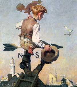 Norman Rockwell - On top of the world