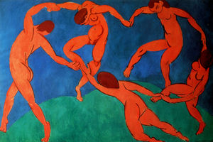 Henri Matisse - La Danse Huile sur Toile St Petersbourg, museum of the Hermitage