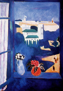 Henri Matisse - Vue de la fenêtre, Tanger Huile sur Toile Moscou, Musée Pouchkine