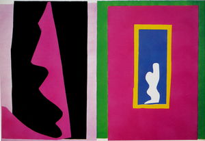 Henri Matisse - Le Destin gouache Découpée pour Jazz Paris, Musée national d-Art Moderne