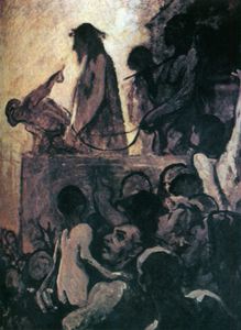Honoré Daumier - Honoré Daumier Nous voulons Barabbas (Ecce Homo) We want Barabbas (Ecce Homo)