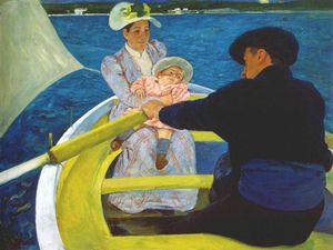 Mary Stevenson Cassatt - the boating party