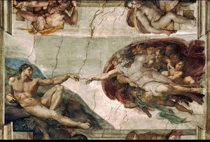 Michelangelo Buonarroti - Creation of Adam