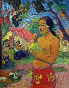 Paul Gauguin - Woman Holding a Fruit