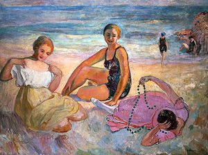 Henri Lebasque - On the Beach