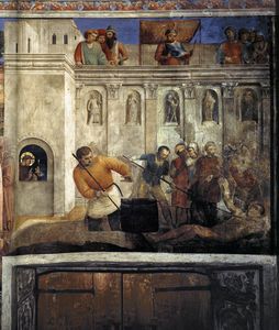 Fra Angelico - E,wall - Martyrdom of St Lawrence