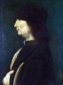 Giovanni Antonio Boltraffio - A Man in Profile