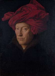 Jan Van Eyck - Portrait of a Man (Self Portrait)