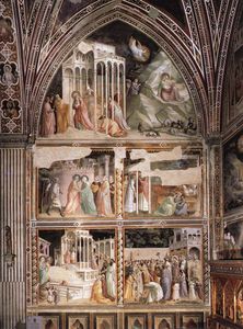 Taddeo Gaddi - Santa Croce - Life of the Virgin