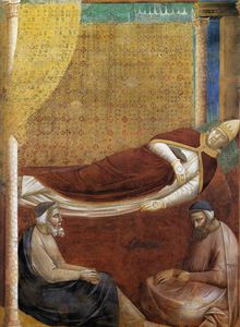 Giotto Di Bondone - Dream of Innocent III (detail)2