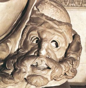Michelangelo Buonarroti - Medicis - night (detail)
