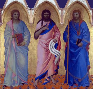 Nardo Leonardo Di Cione - Three saints
