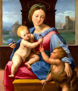 Raphael (Raffaello Sanzio Da Urbino) - Aldobrandini Madonna (Garvagh Madonna)