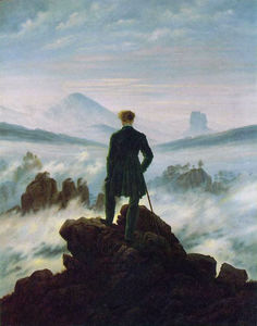 Caspar David Friedrich - Wanderer above the Sea of Fog HSE