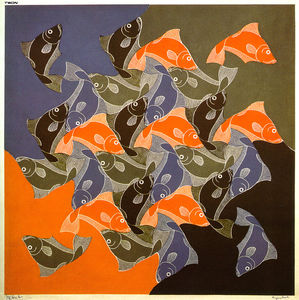 Maurits Cornelis Escher - Fish