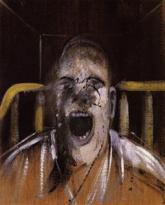 Francis Bacon - Study for the Head of a Screaming Pope,