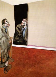 Francis Bacon - Portrait of George Dyer Staring into a Mirror,