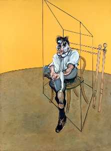 Francis Bacon - Three Studies of Lucian Freud, right