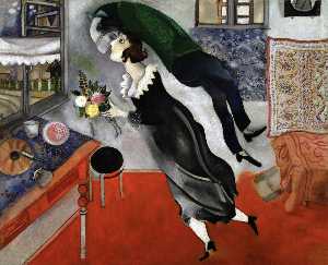 Marc Chagall - Birthday, Moma NY