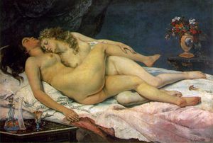 Gustave Courbet - The sleepers Musee du Petit Palais, Paris
