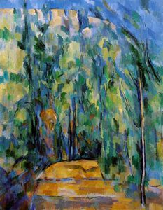 Paul Cezanne - Bend in forest-road,1902-06, collection dr. ruth bak