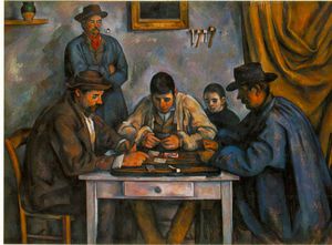 Paul Cezanne - Joueurs cartes