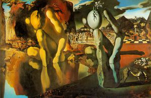 Salvador Dali - Dalí metamorphosis of narcissus,1937, tate gallery,london