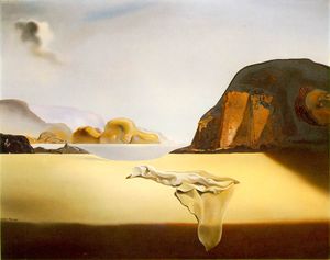 Salvador Dali - Dalí the transparent simulacrum of the feigned image,1938, a