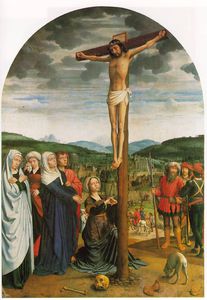 Gerard David - The crucifixion, ca Gemaeldegaler
