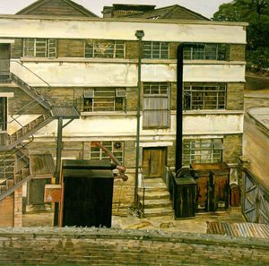 Lucian Freud - Factory london