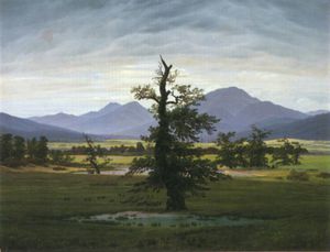 Caspar David Friedrich - Solitary tree