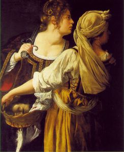 Artemisia Gentileschi - A. Judith and her maidservant, ca - (114x9)