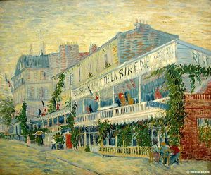 Vincent Van Gogh - Le restaurant de la sirene a Asnieres