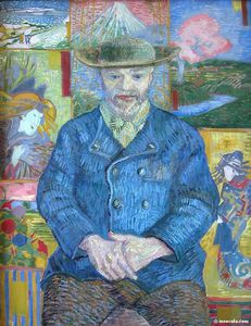Vincent Van Gogh - Portrait du pere Tanguy